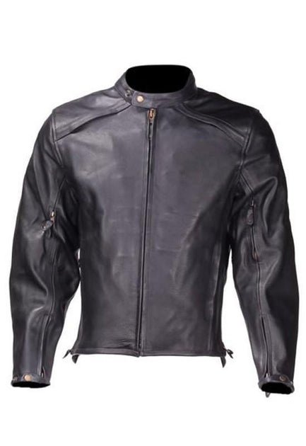 Fashion Jackets - Men's Genuine Leather Motorcycle Racer Style – Jrleathers